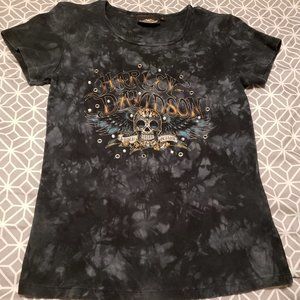 Harley Davidson Tie Dye Tee Size Small